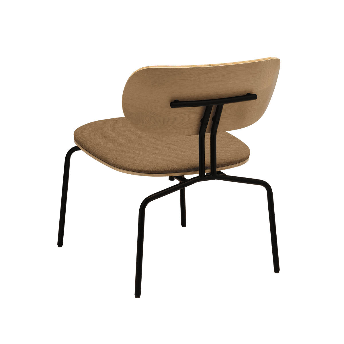 Curious cinious chair with a black base