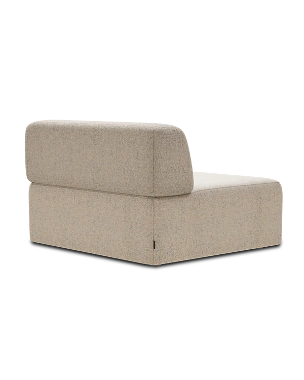 Modulares Sofa UMI - mittleres Element in Beige