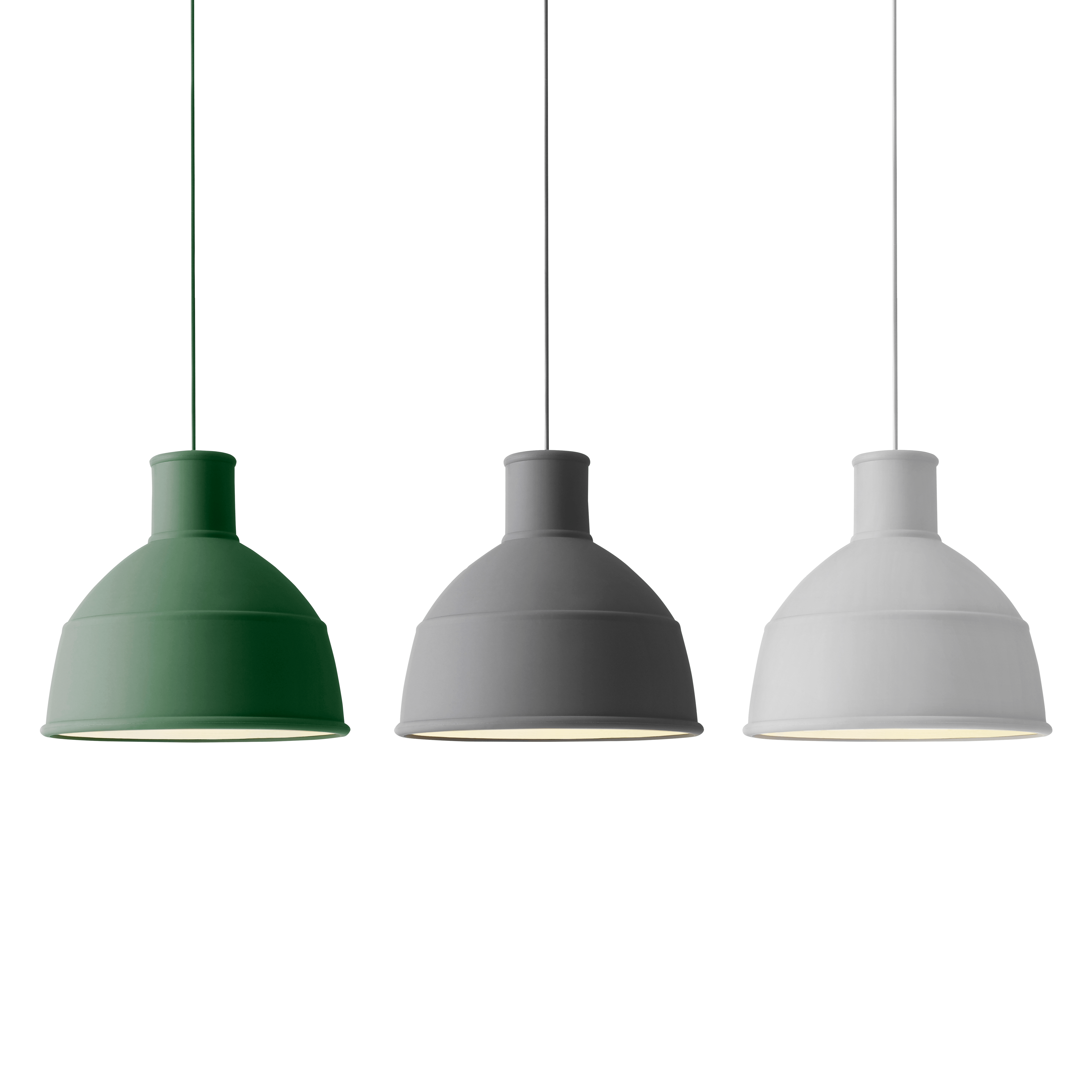 Lampa wisząca UNFOLD zielony