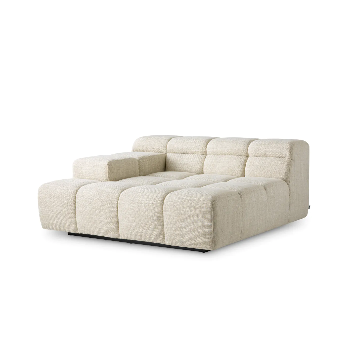 Modular Sofa Hunter - links beige endgültiges Element