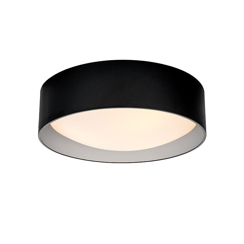 Deckenleuchte VERO schwarz mit silbernem Inneren