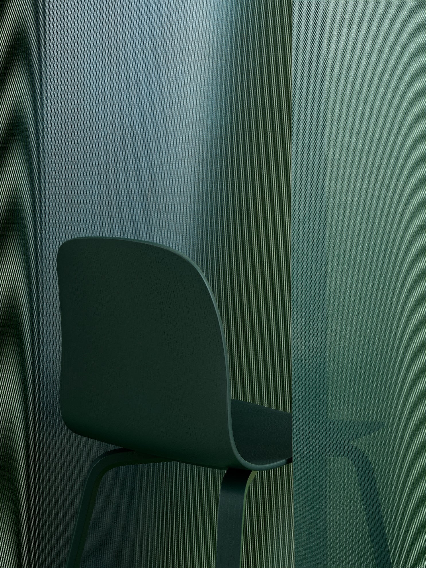 VISU Chair Dark Green