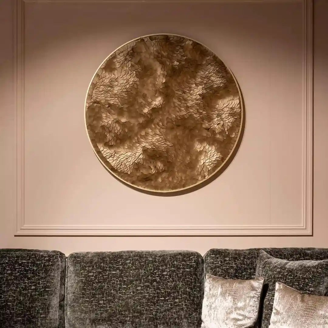 BLOOM gold wall decoration