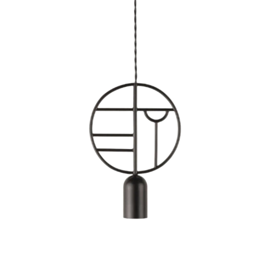 WOODEN DOTS WD01 Graphite Pendant Lamp
