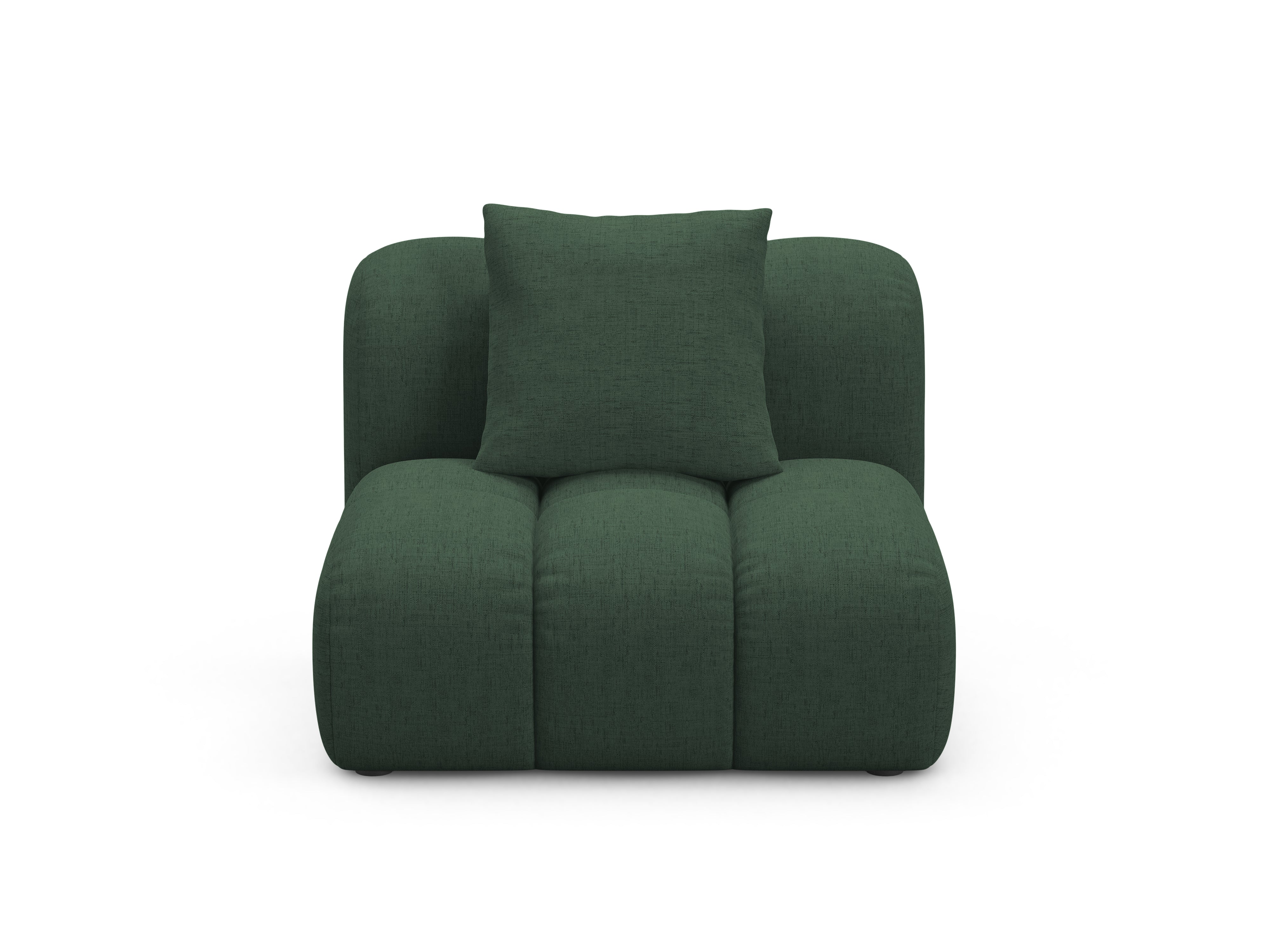 Astro Armchair / Module in Sea Green Chenille