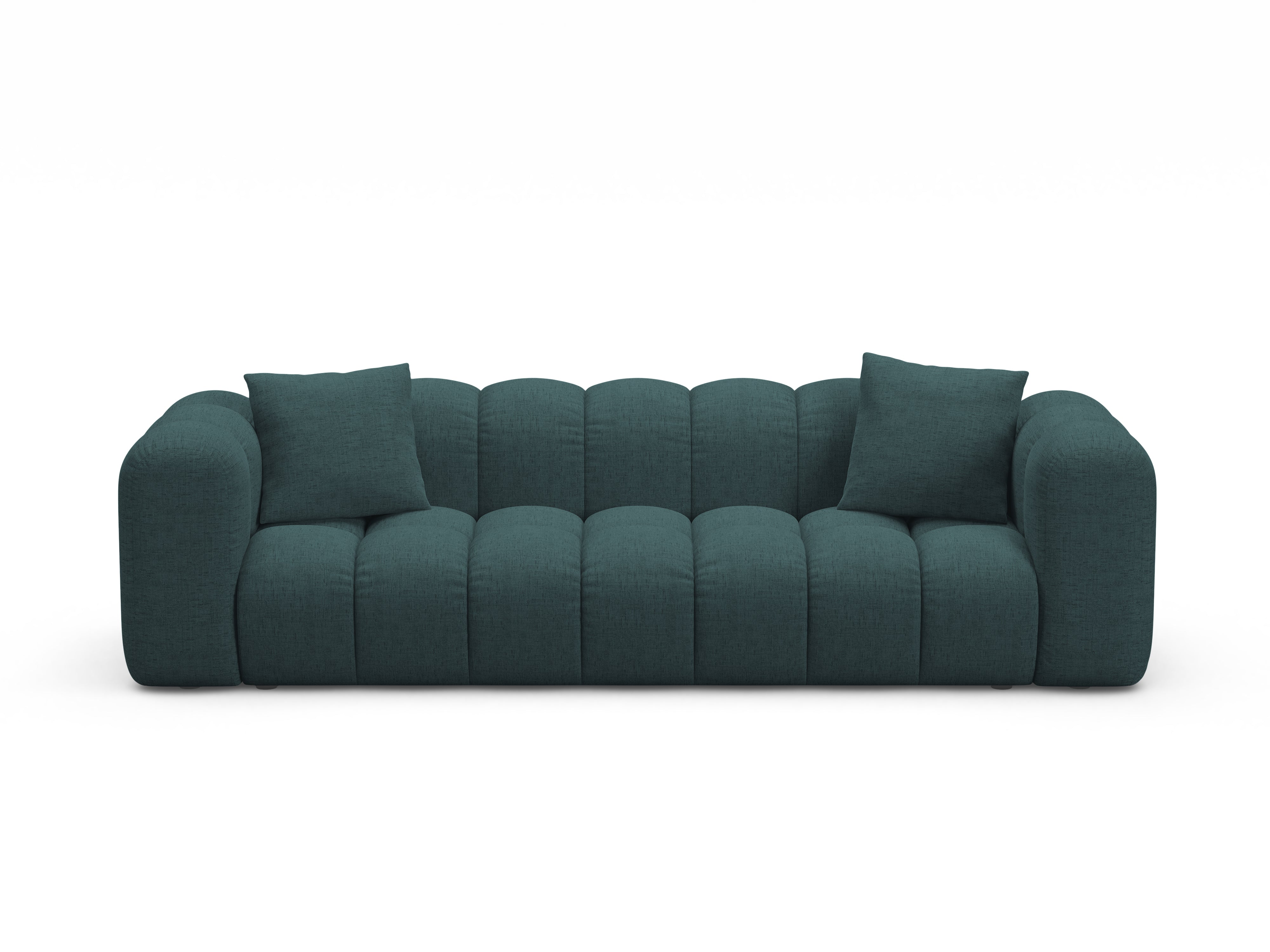 ASTRO turquoise chenille sofa with sleeping function