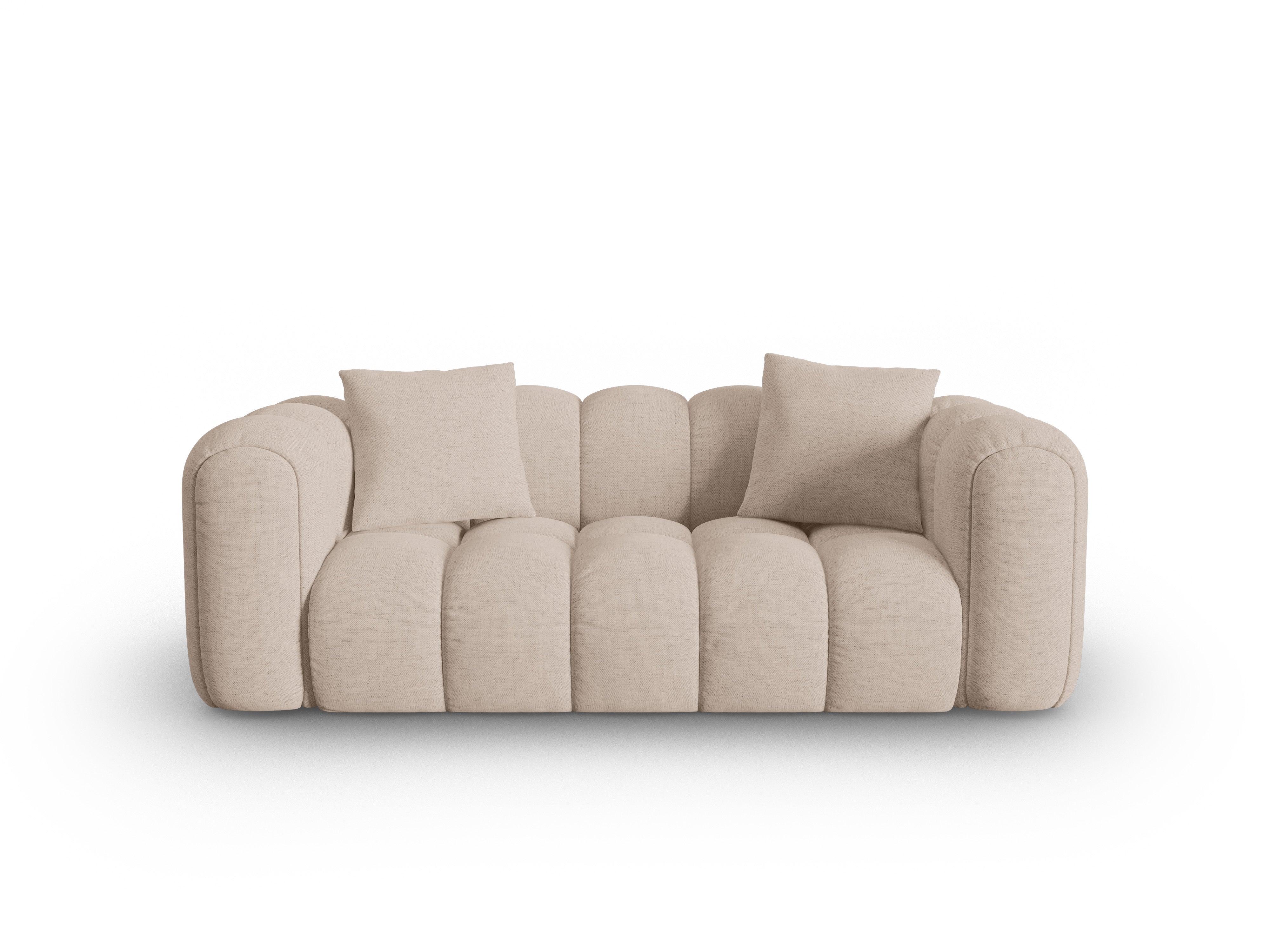 Sofa 3-Sitzer ASTRO Cappuccino Chenille