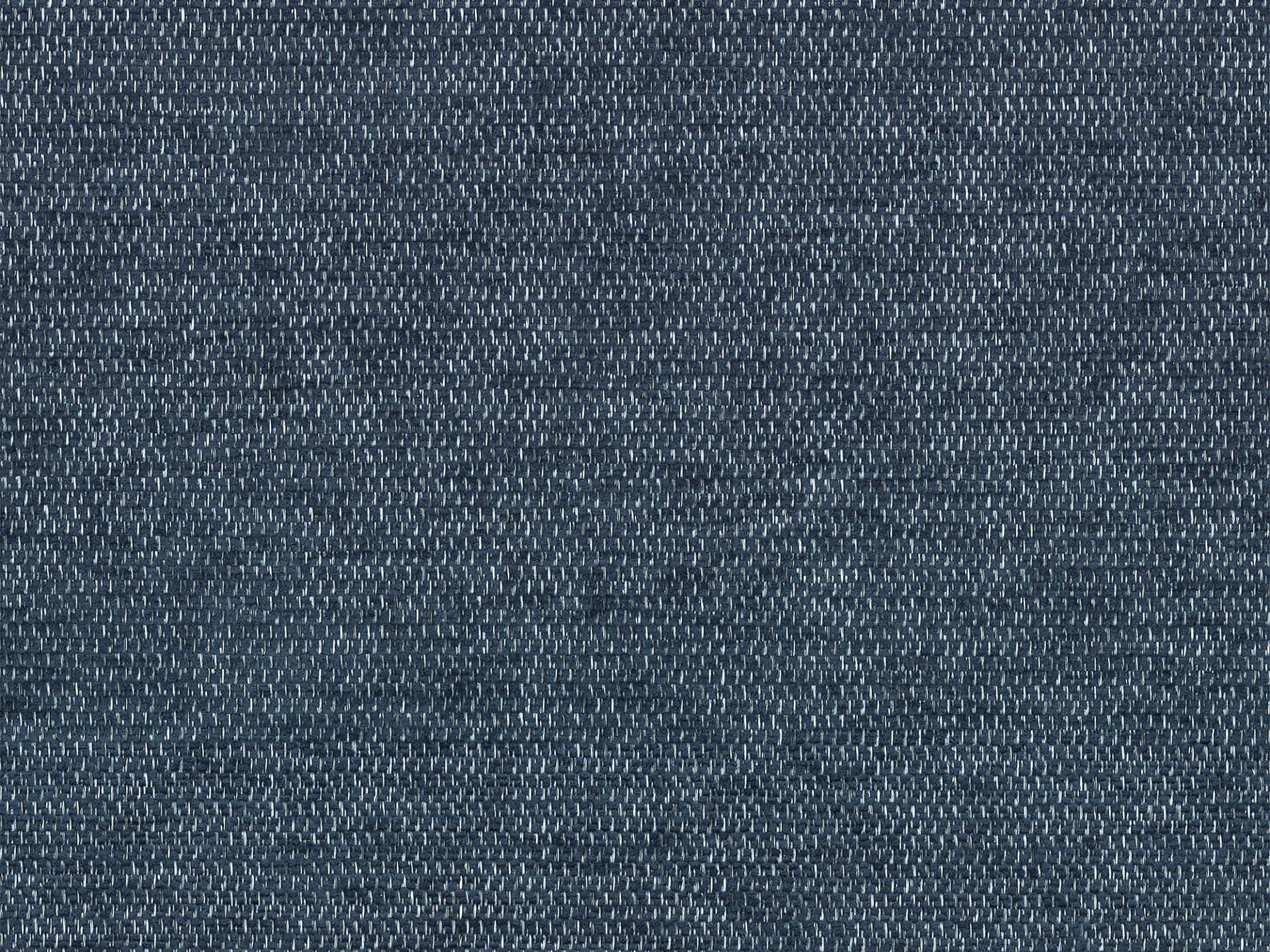 3-seater Sofa ROGER dark blue chenille