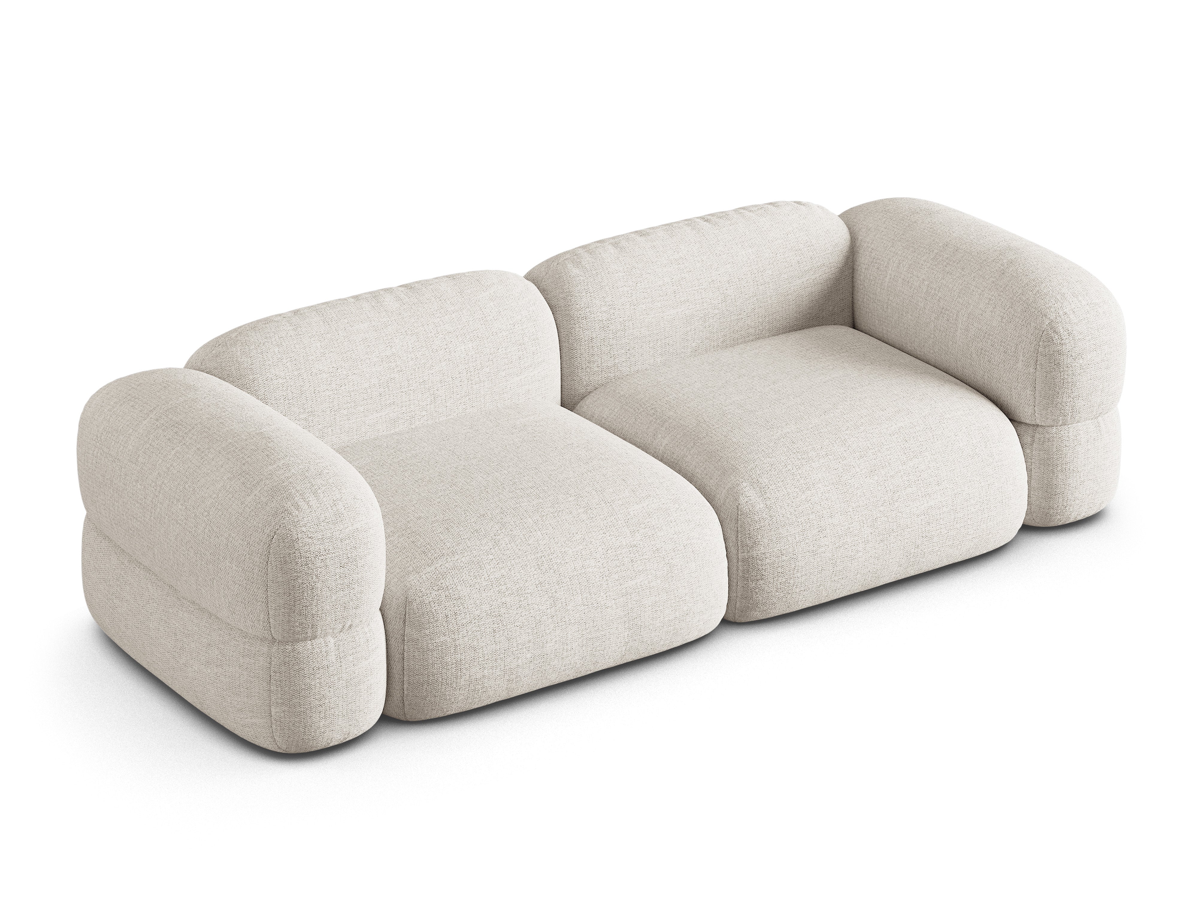 4-seater Sofa ROGER beige chenille