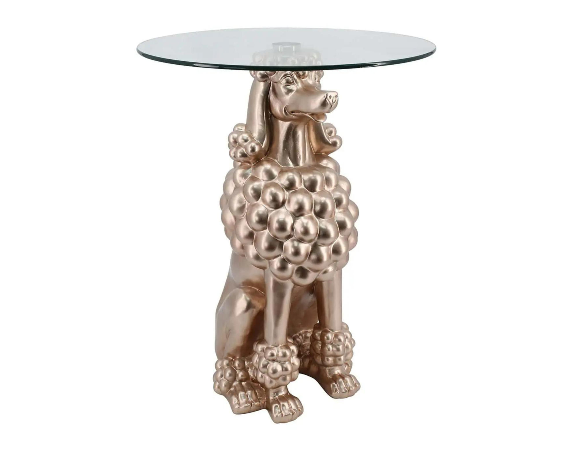 Stolik POODLE szampański złoty Richmond Interiors    Eye on Design