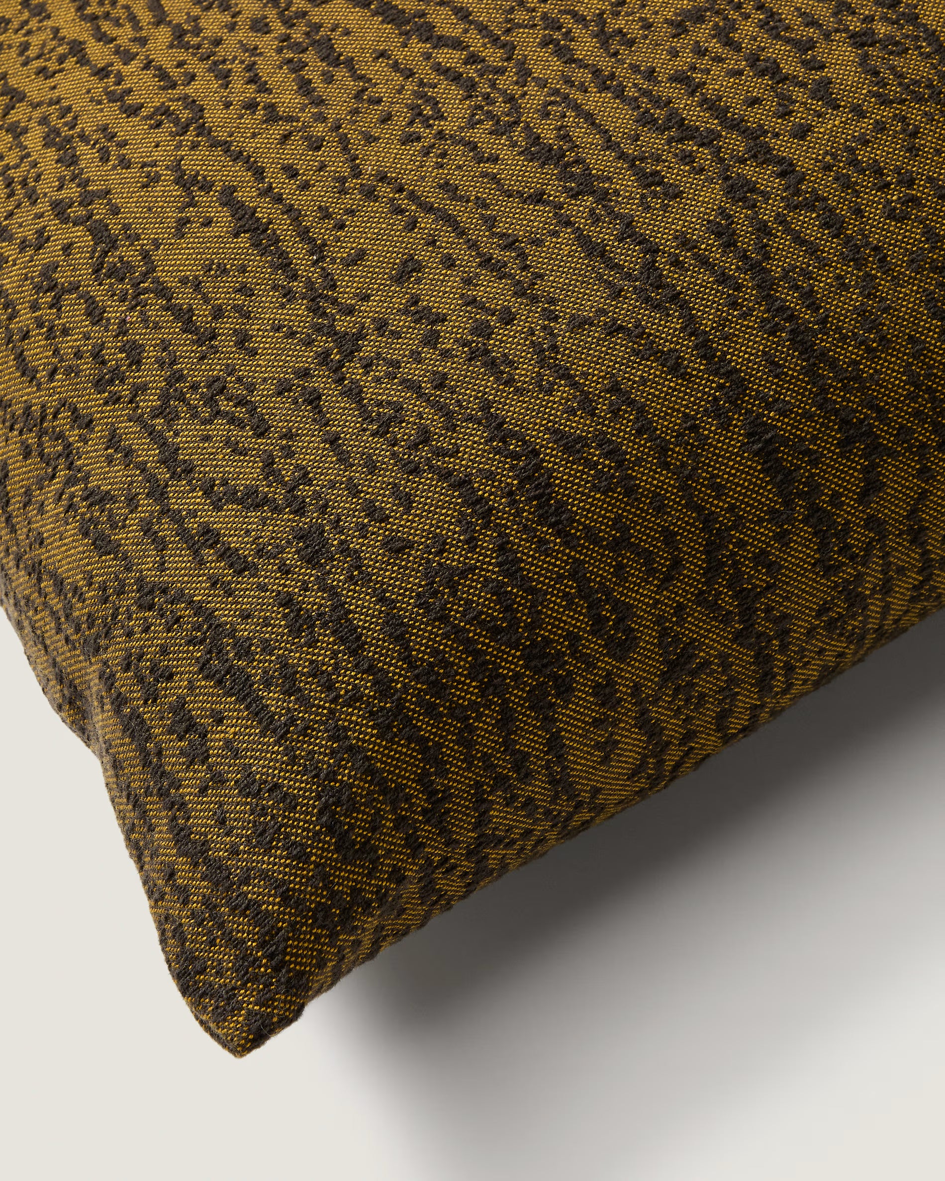 Kissenbezug MELIEN grüne Jacquard-Stoff