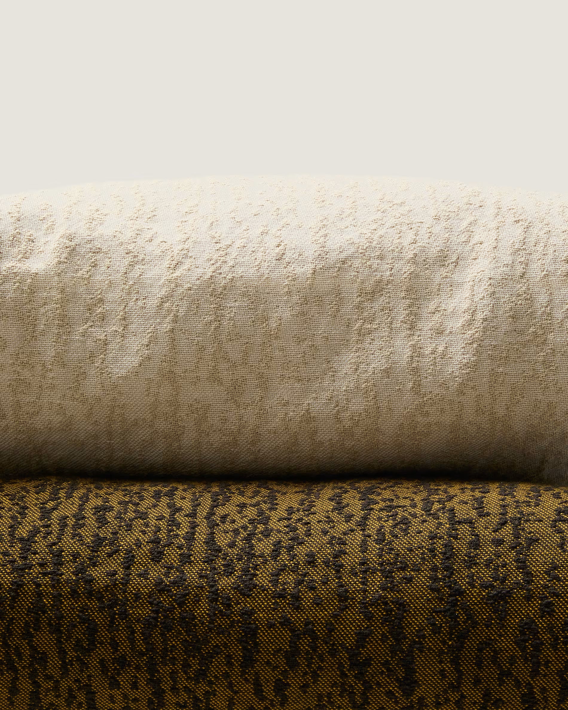 Kissenbezug MELIEN grüne Jacquard-Stoff