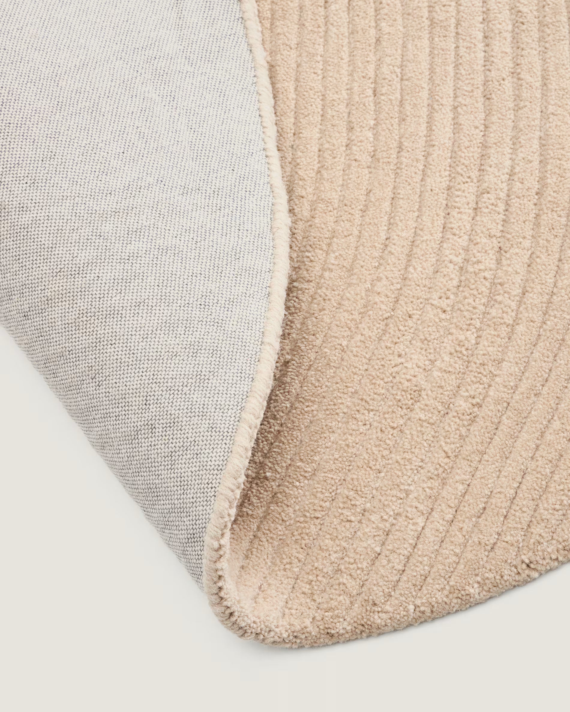 Round rug DOMM cream