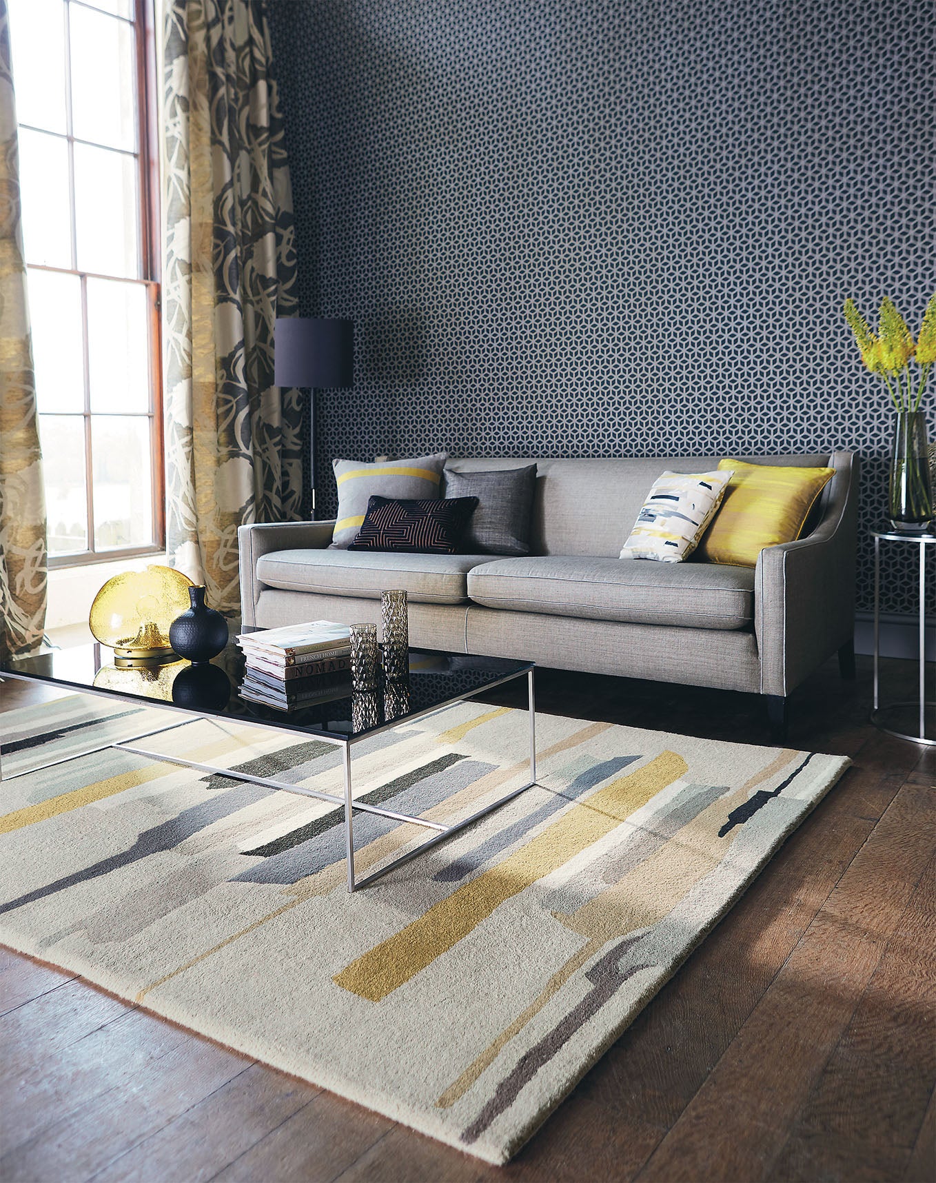 Zeal pee beige-gray rug