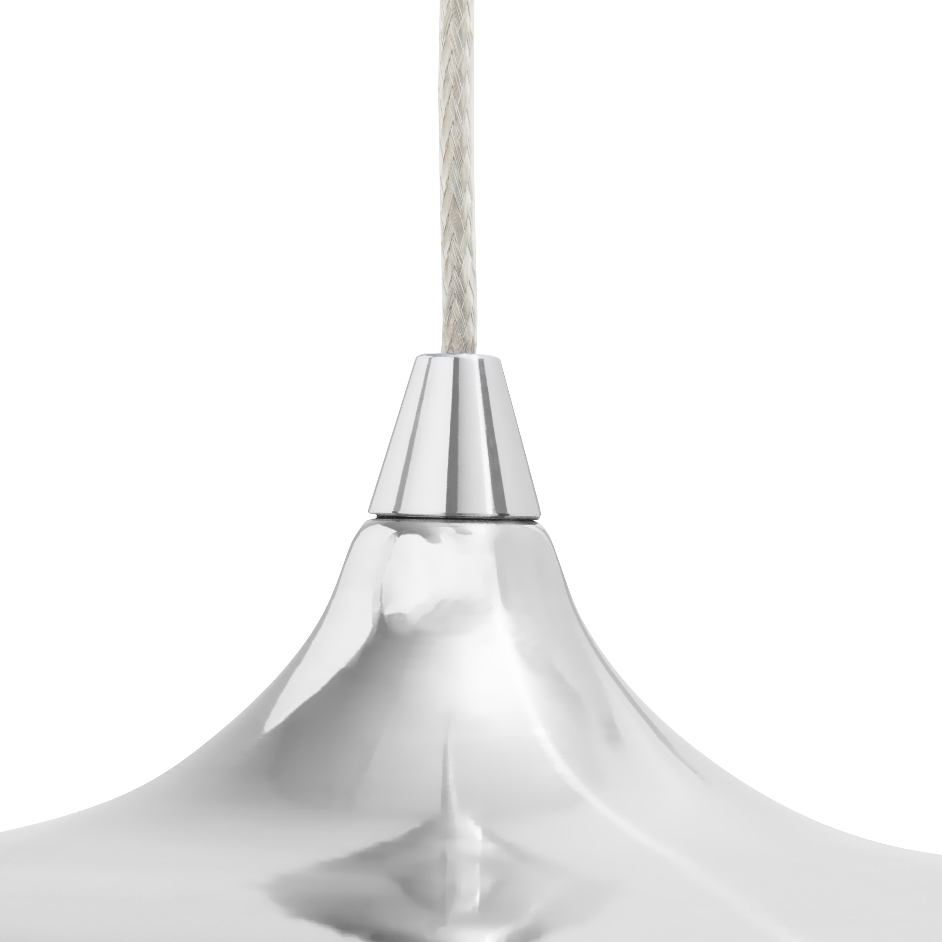 LUNA inox pendant lamp