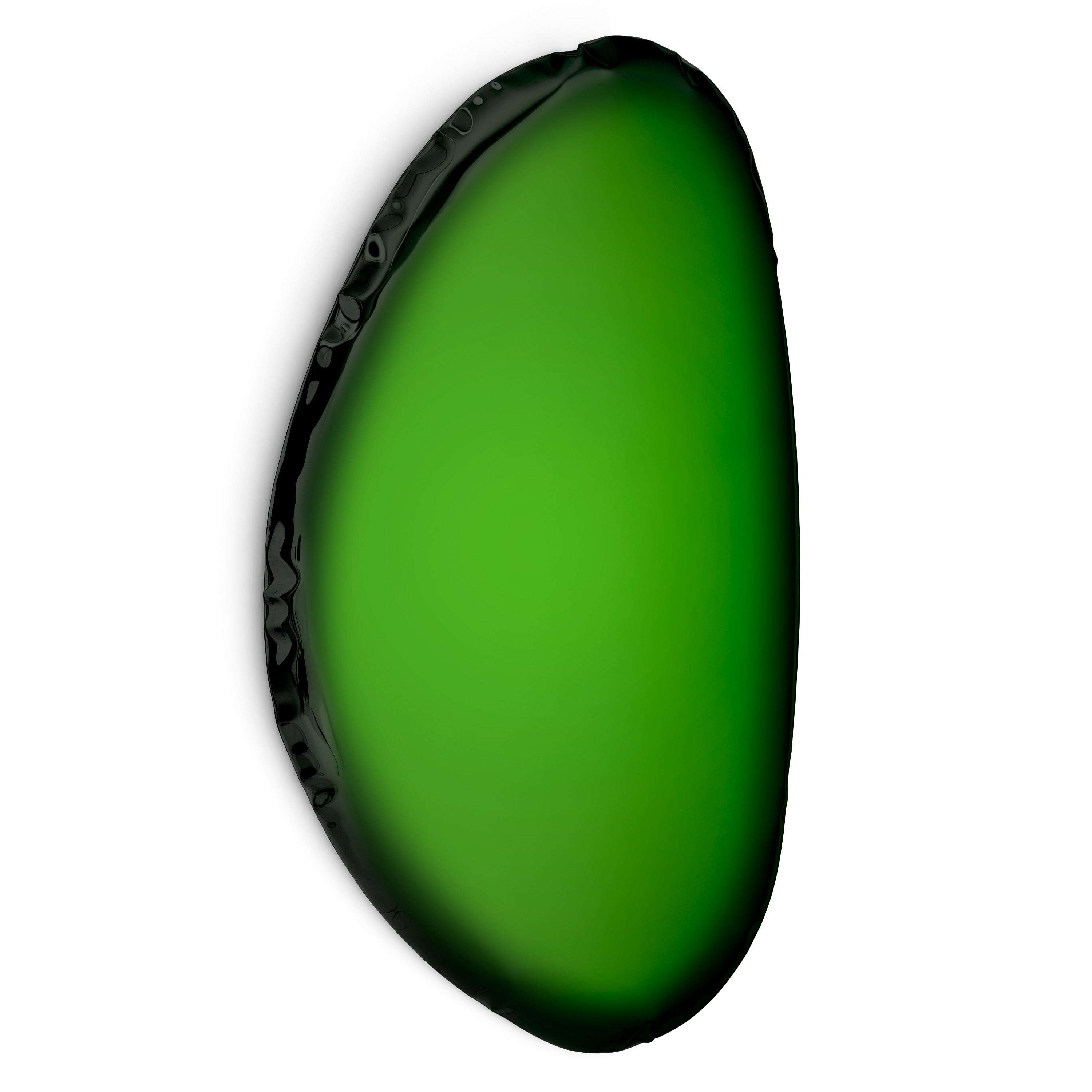 TAFLA O Mirror with Jade Transition