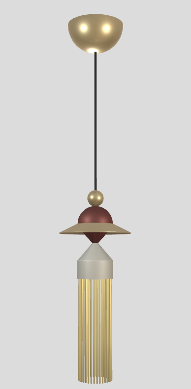 Pendant lamp NAPPE N8