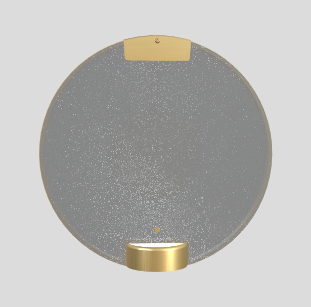 HORO A Wall Lamp in Brushed Brass