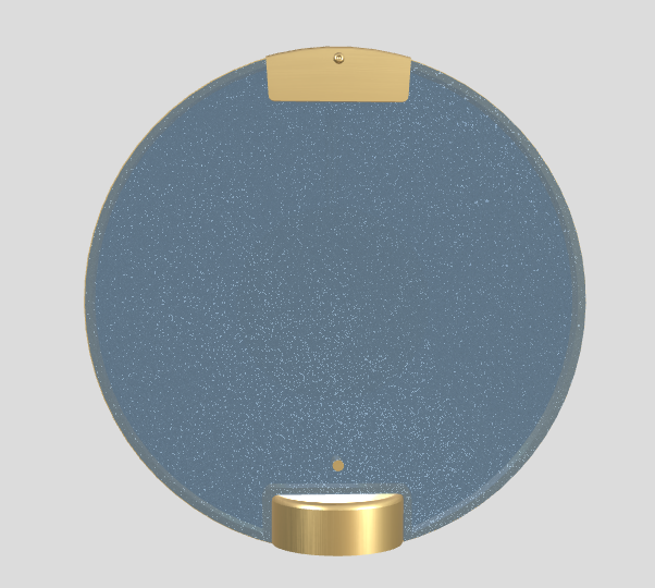 HORO A Wall Lamp in Brushed Brass