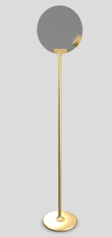 HORO STL floor lamp brushed brass