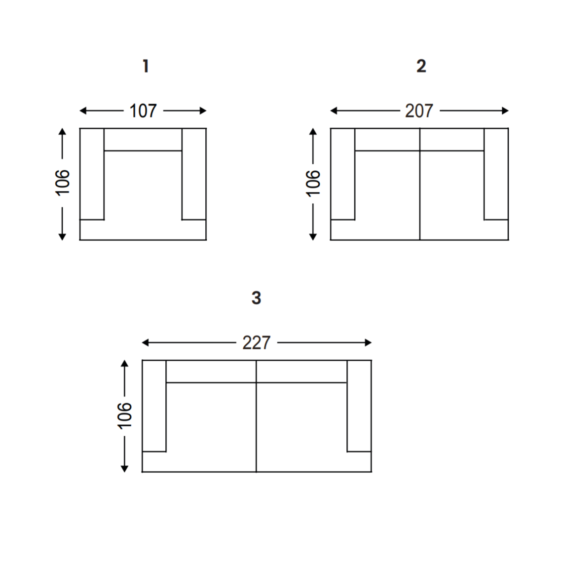 Sofa ARTIS - kolor do wyboru Nordic Line    Eye on Design