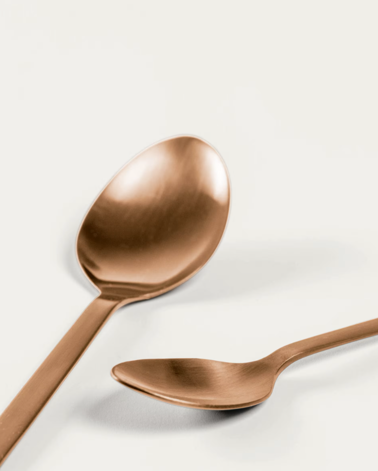 Keld Miedziana cutlery set