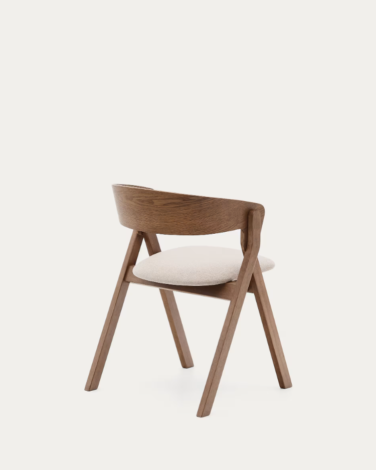 Chair Godia veneer ash with a dark finish