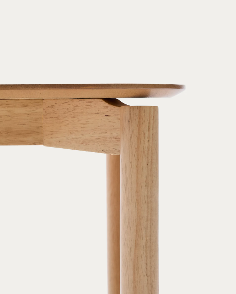 Quadratisch Tisch Indien Furnier Asche