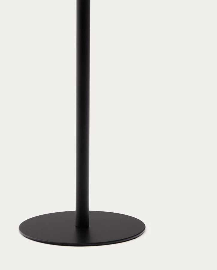 Tragbare Außen-Tischlampe ALDET dunkelgrün mit Schnur