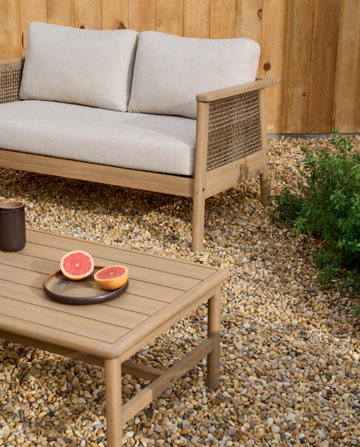 Set Gartenmöbel Alabe Acacia Holz