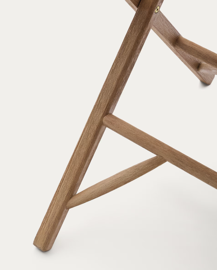 DANDARA Folding Table in Light Acacia Wood