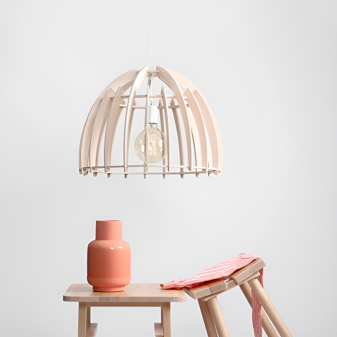 FERB Holz-Hängelampe