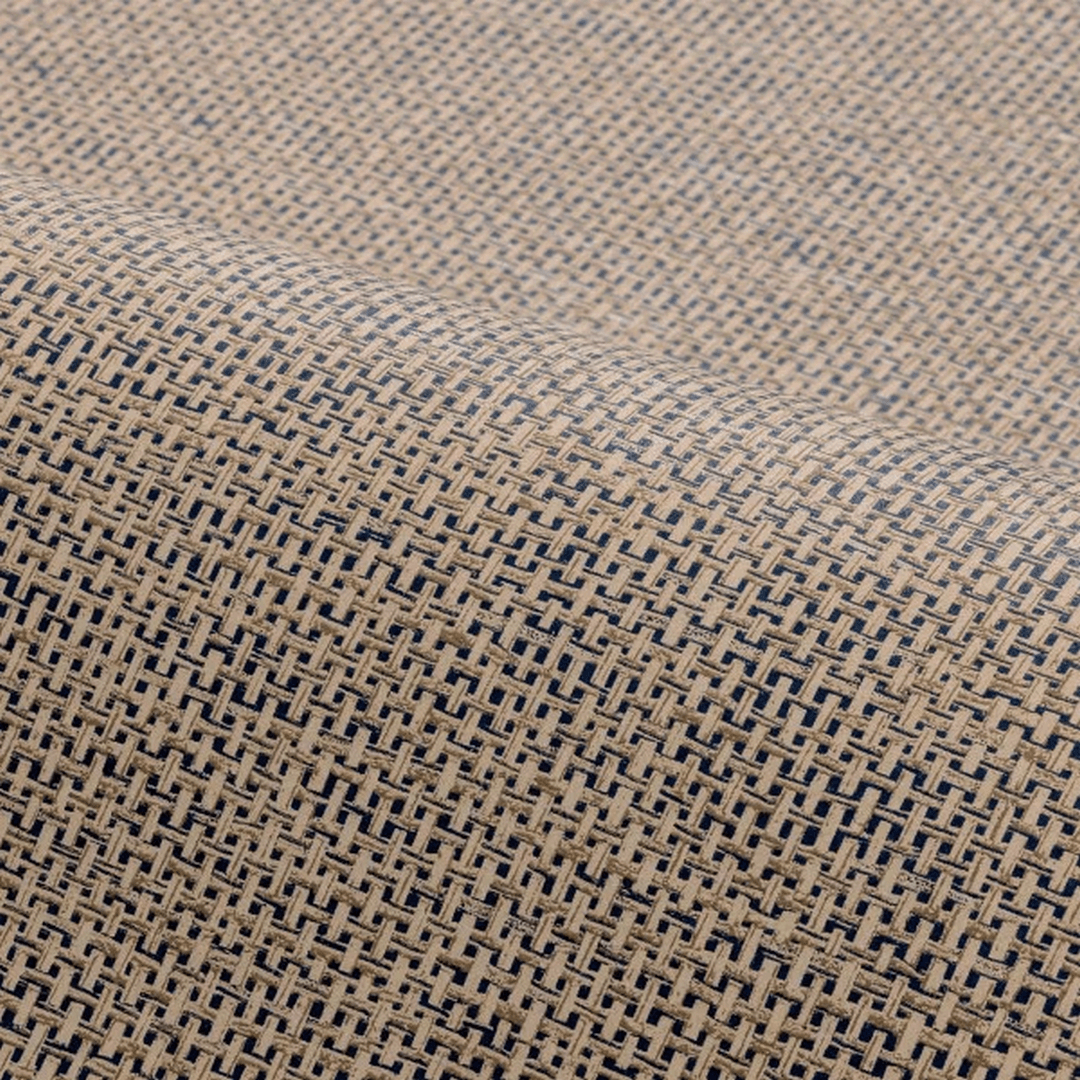 Strukturierte Tapete, die Rattan imitiert VANNORA - PAILLE braun