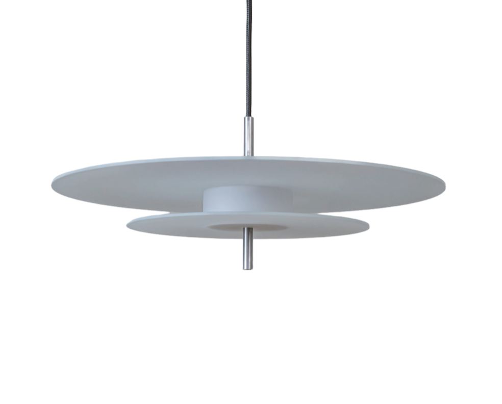 AEROPLAN GLASS 47 pendant lamp silver gray