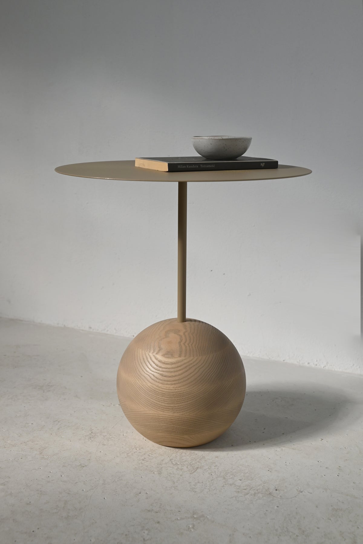 Kaffeetisch AN SU Holz und Stahl