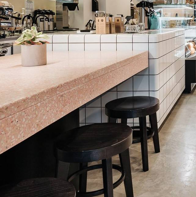 UFO Hocker Buchenholz