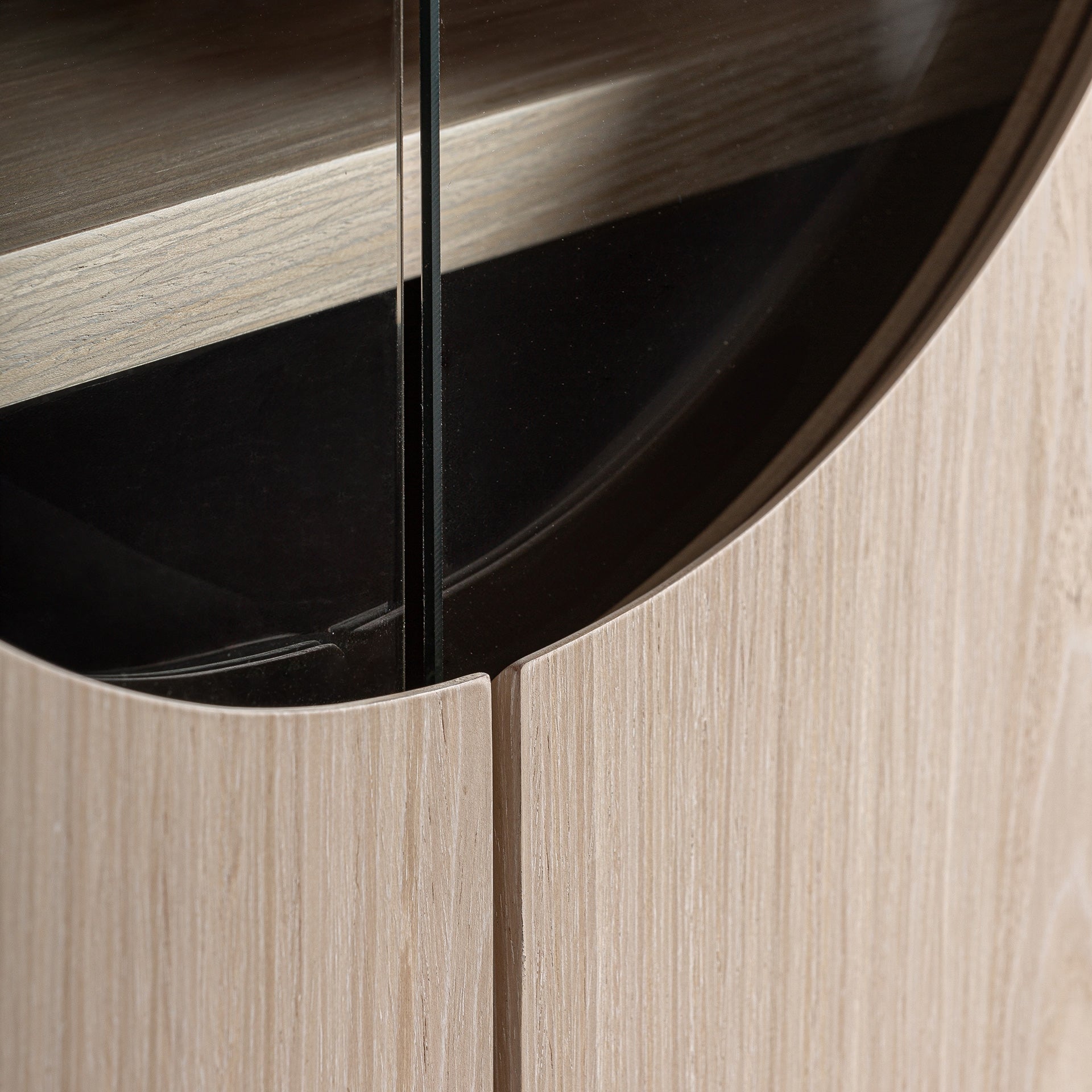 KHARJ Wardrobe Oak Wood