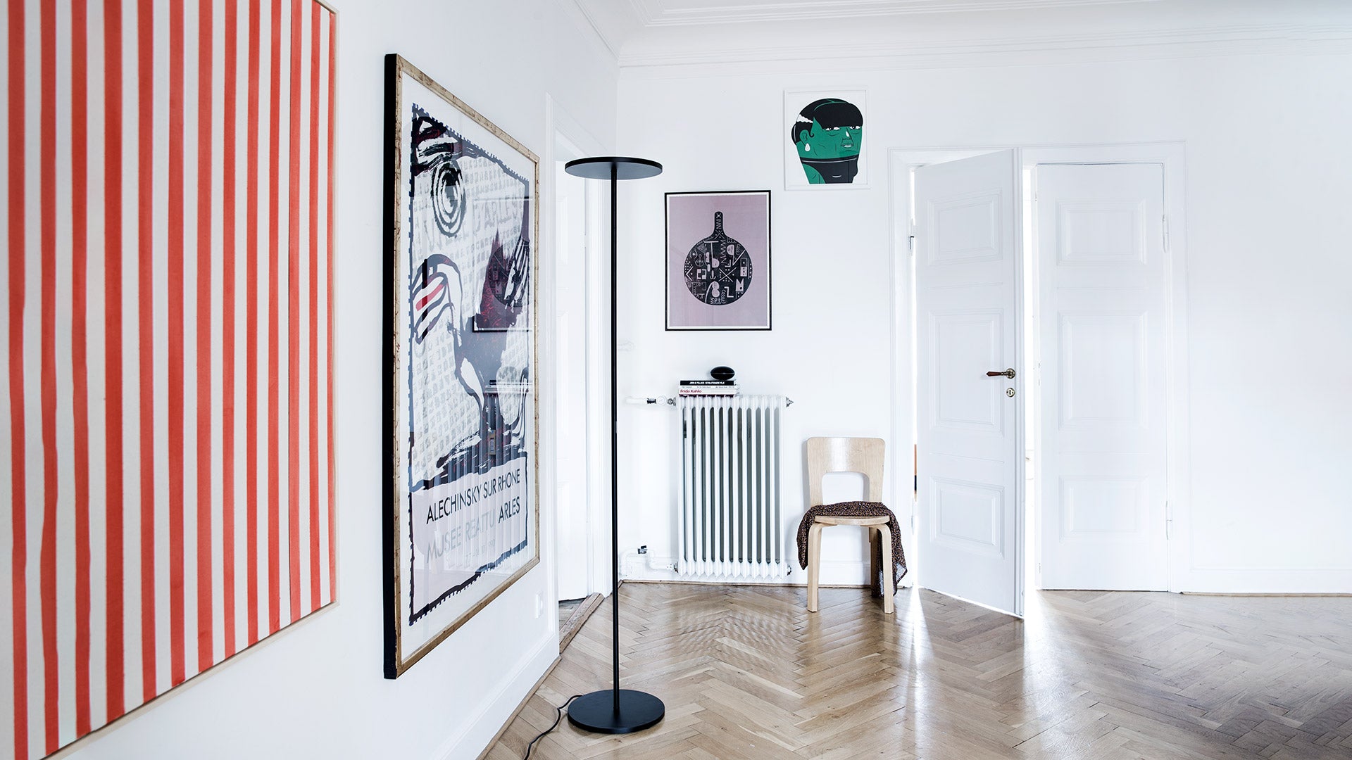 Stehlampe ATHENA schwarz