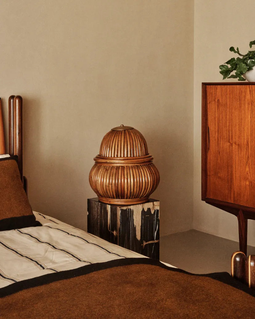Stehlampe für den Außenbereich BOHEMIAN Rattan