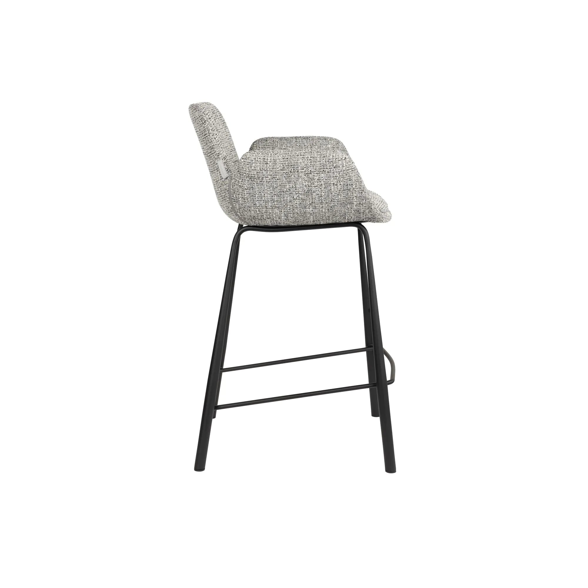 Barhocker BRIT grau meliert