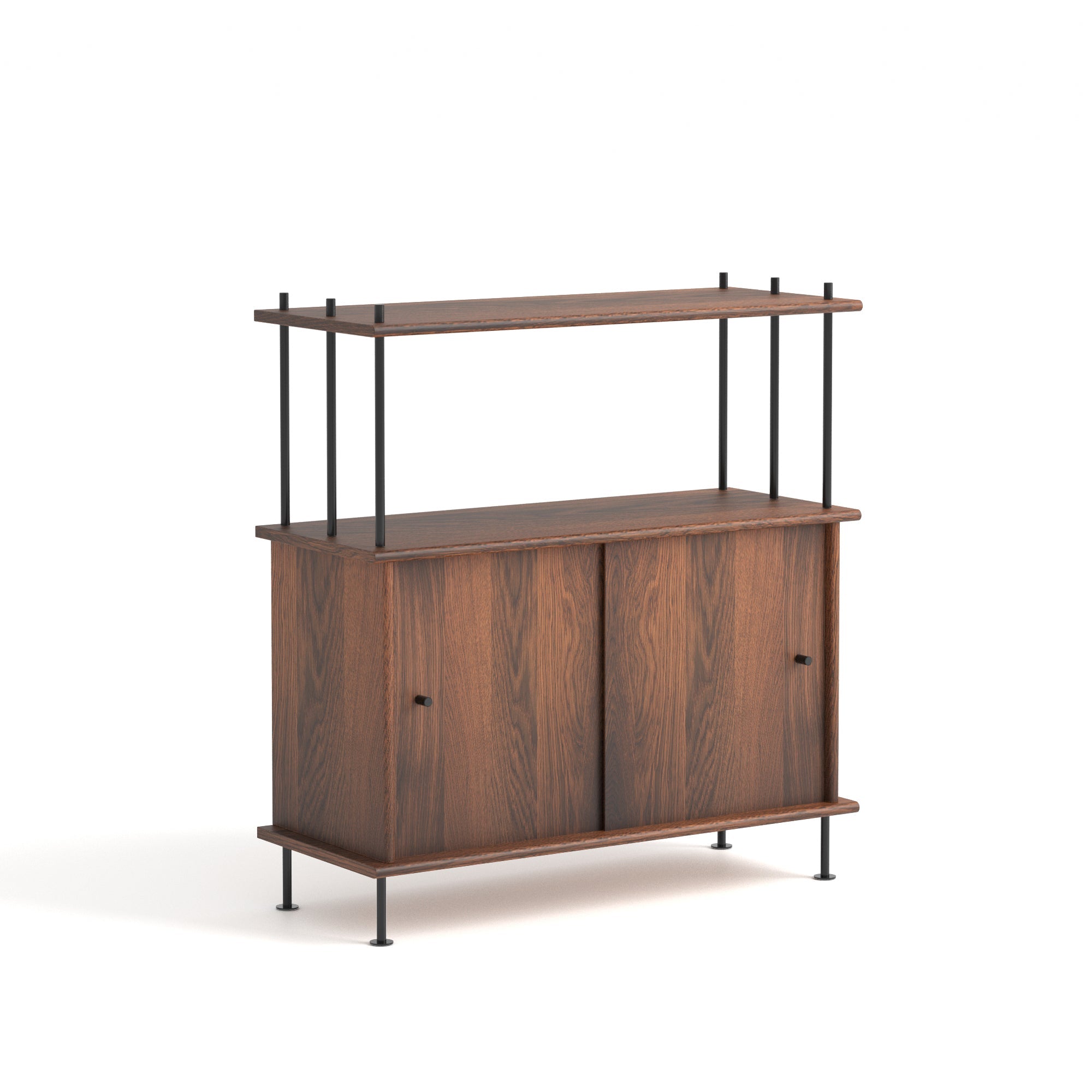 BAVA 100 Schrank dunkles Eichenholz