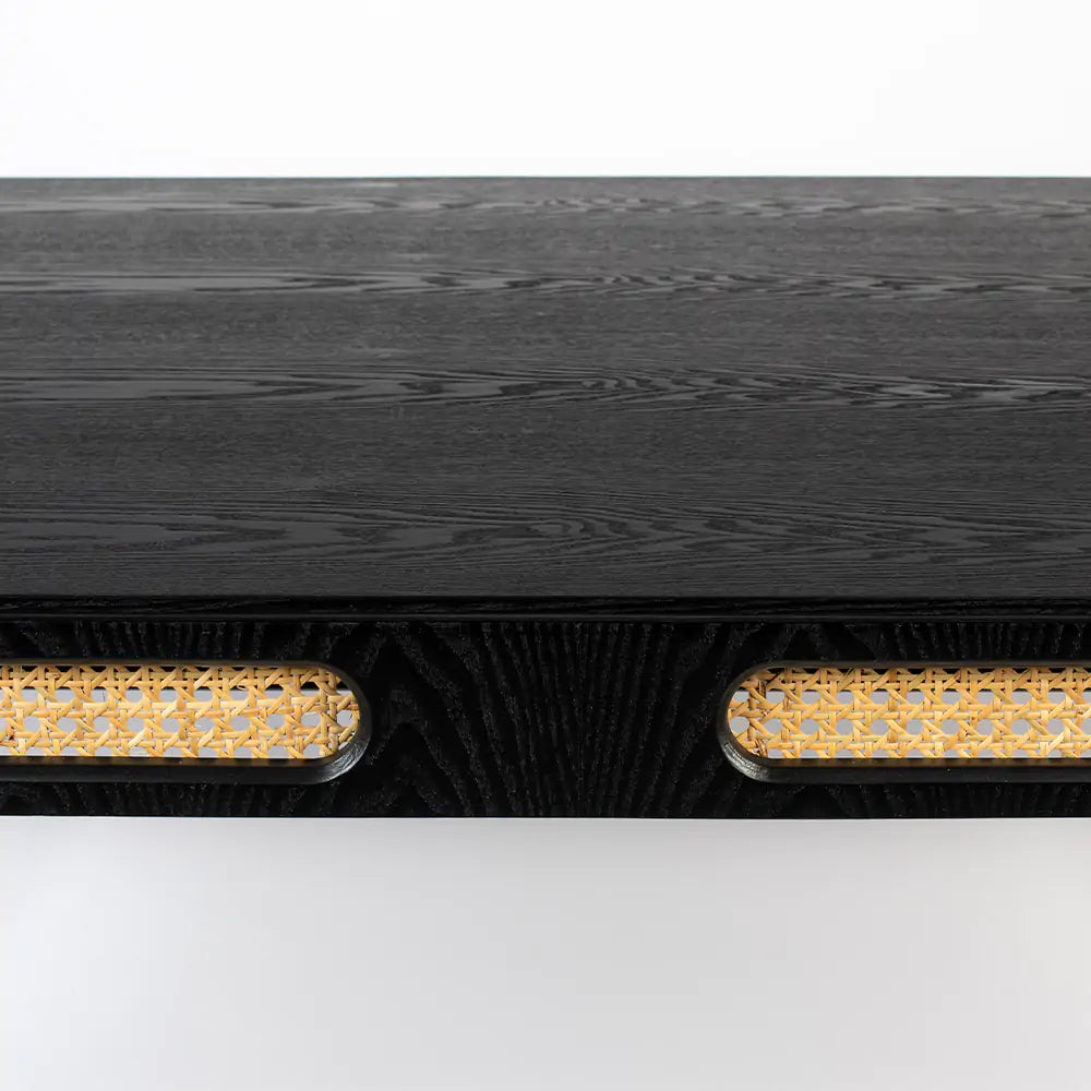 Stoppen Sie nicht den Webbing-Tisch in Schwarz