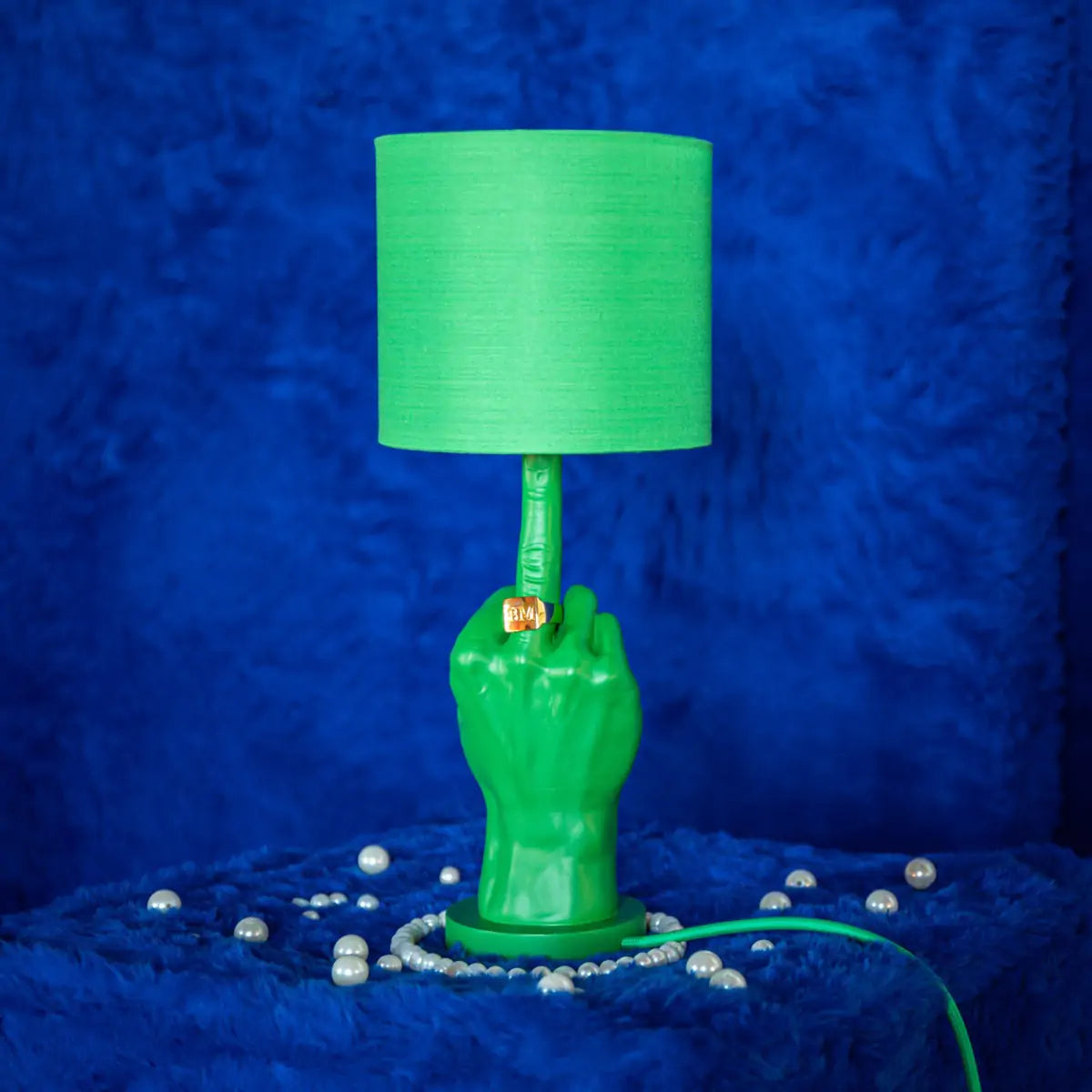 WHAT IF Tischleuchte grün