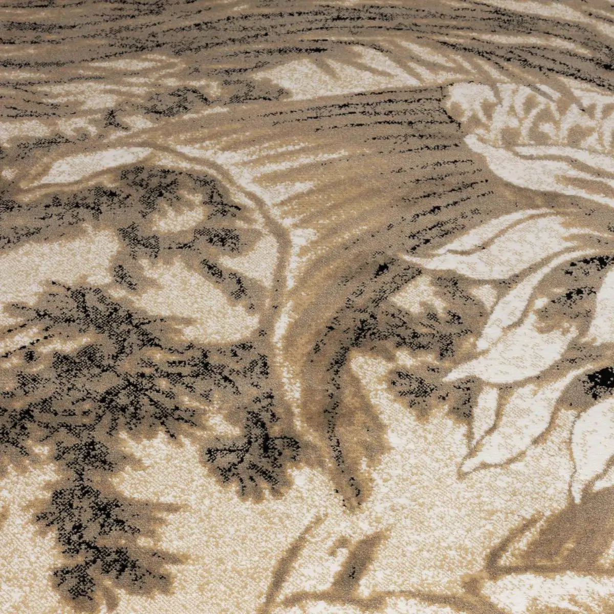 LEGEND OF KOI CARPET beige-gray rug