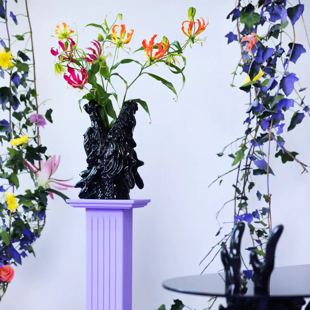 DRAGONIZED BASTERD Vase schwarz