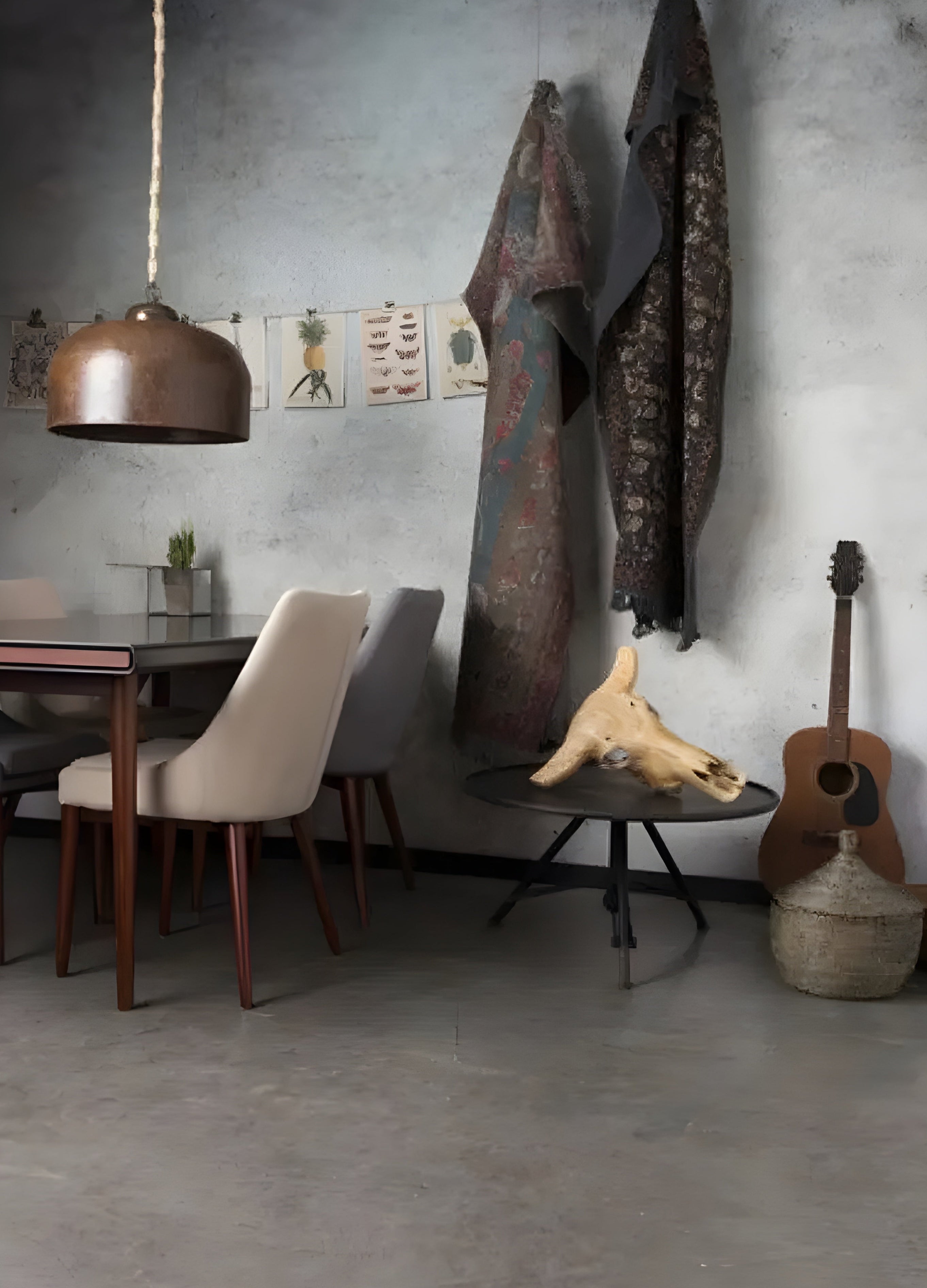 Industriedesign Couchtisch BROK schwarz