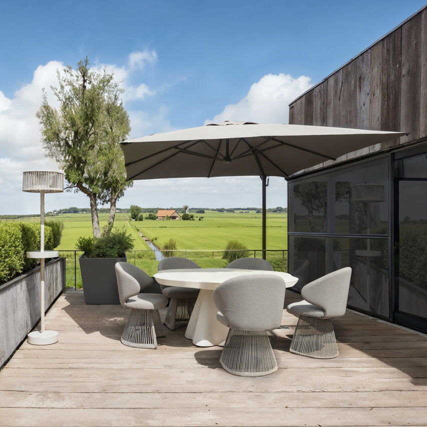 NUBA Outdoor Chair in Gray Beige