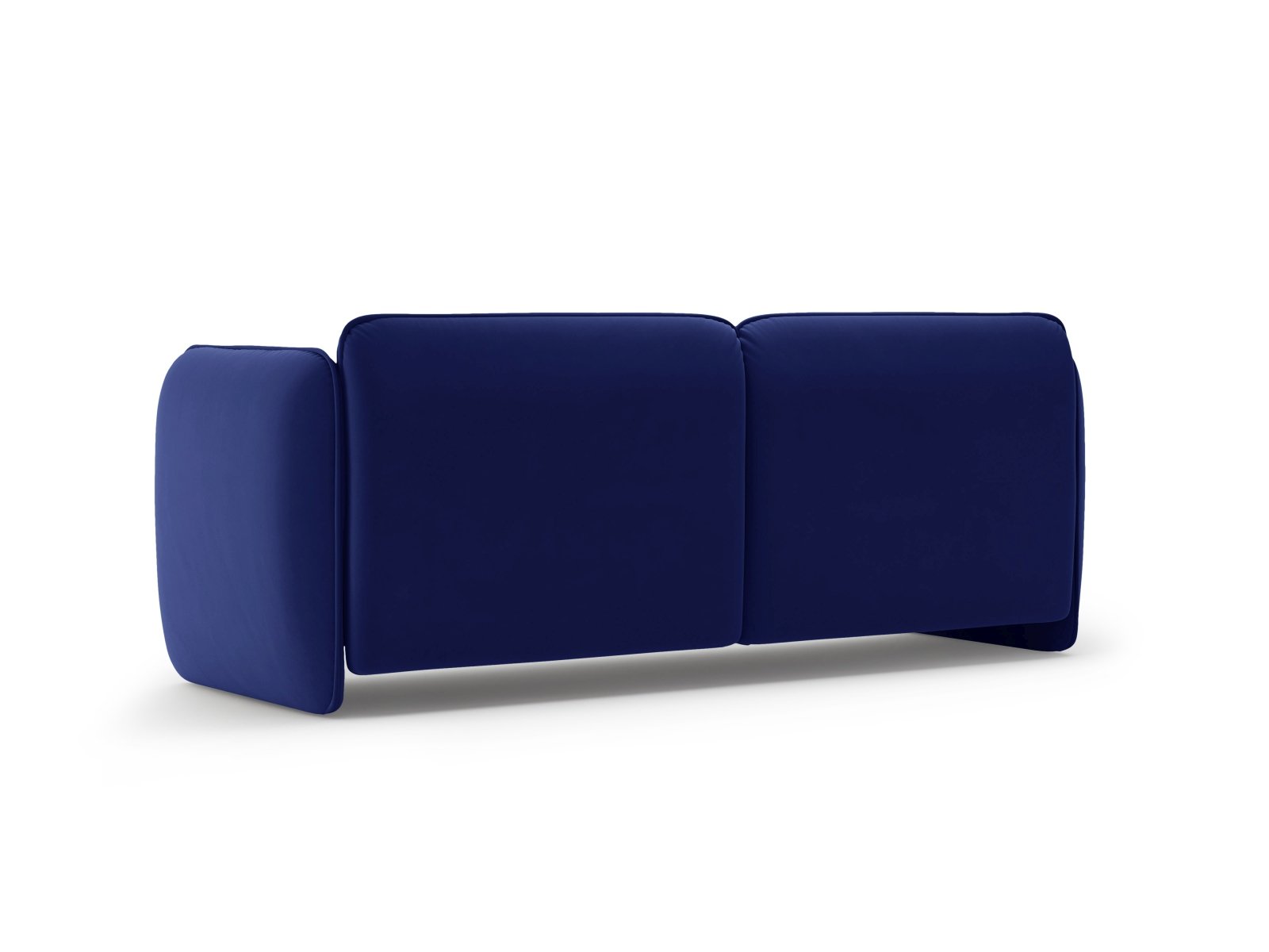 Velvet 3-Seater Sofa GEORGIA Cobalt