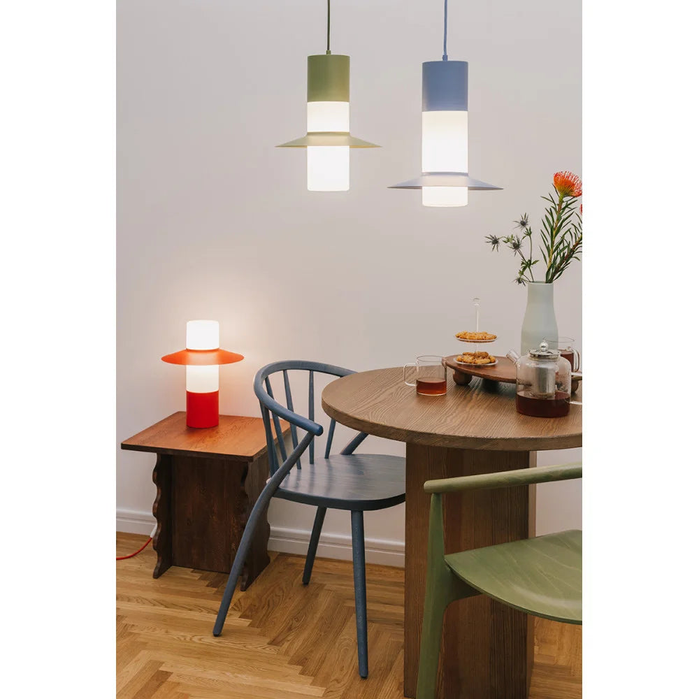 CAPONIO Tischleuchte blau