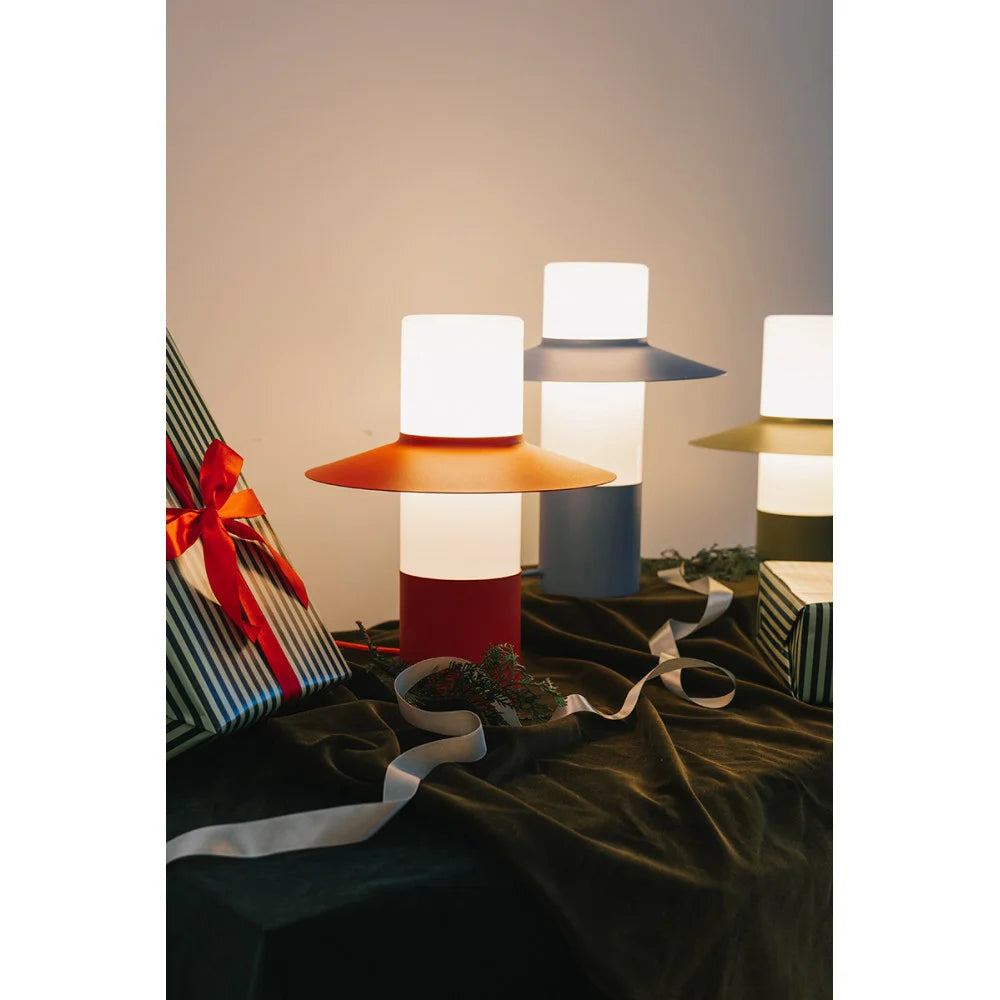 CAPONIO Tischleuchte blau